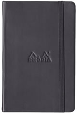 5-1/2 X 8-1/4 Black/Dot Grid Rhodia Webnotebook Memo & Notebooks