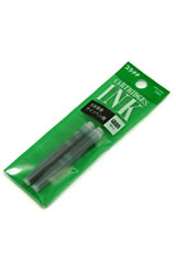 Green Platinum Cartridge(2pk) Dye Fountain Pen Ink