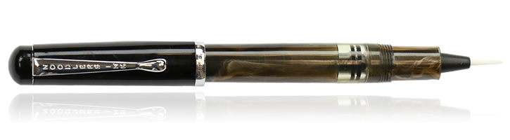 Noodlers Konrad Brush Fountain Pens in Black Tortoise