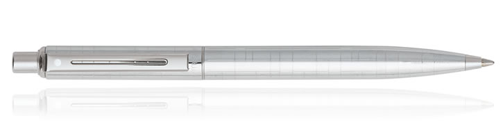 Sheaffer Sentinel Signature Ballpoint Pens in Geometric Engraved Chrome