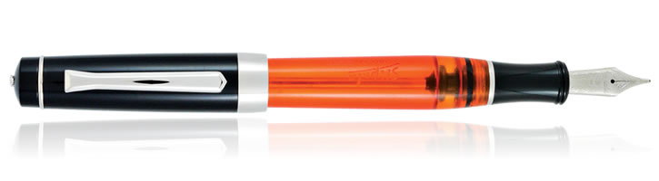 Stipula Suprema Limited Edition Fountain Pens in Orange Black