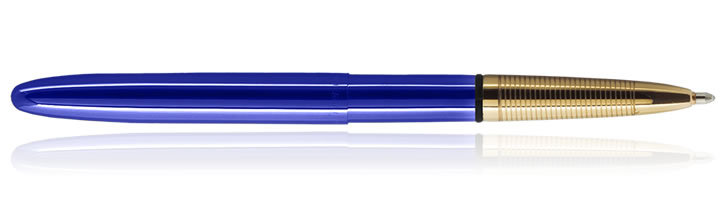 Blueberry w/ Gold Grip Fisher Space Pen Bullet Ballpoint Pens