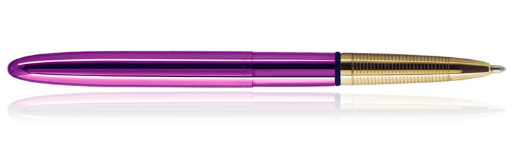 Fuschia w/ Gold Grip Fisher Space Pen Bullet Ballpoint Pens