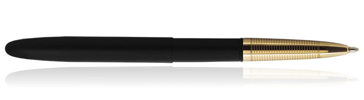 Matte Black w/ Gold Grip Fisher Space Pen Bullet Ballpoint Pens