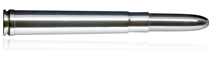 Fisher Space Pen .375 Caliber Cartridge Ballpoint Pens in Silver Bullet