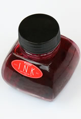 Red Platinum Bottle Dye (60ml) Fountain Pen Ink