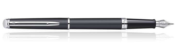 Waterman Hemisphere Fountain Pens in Matte Black CT