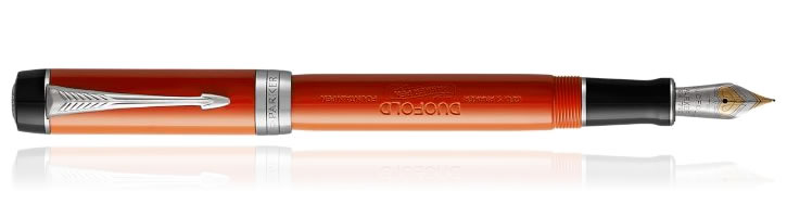 Parker Duofold International Fountain Pens in Big Red CT