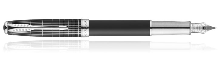 Parker Sonnet Great Expectations Special Edition Fountain Pen in Contort Black Cisele