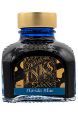 Florida Blue Diamine Bottled Ink(80ml) Fountain Pen Ink