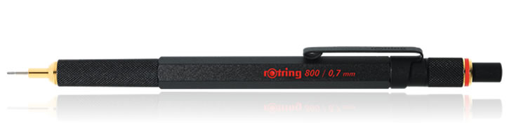 Black - 0.7mm Rotring 800 Mechanical Pencils