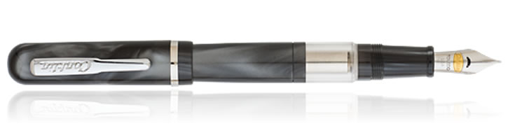 Conklin Sleeve Filler Fountain Pens in Grey Swirl