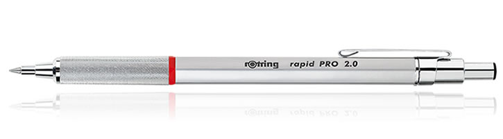 Rotring Rapid Pro Mechanical Pencils in Silver - 2.0 mm