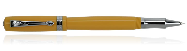 Vintage Yellow Kaweco Student Rollerball Pens
