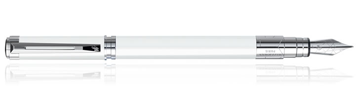 Waterman Perspective Fountain Pens in White CT