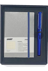 Lamy / Gift Set - Notebook & AL-Star Fountain Pens in Ocean Blue - A5