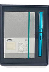 Lamy / Gift Set - Notebook & AL-Star Fountain Pens in Turmaline - A5