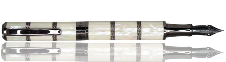 Mother of Pearl/Gunmetal Monteverde Regatta Limited Edition Fountain Pens