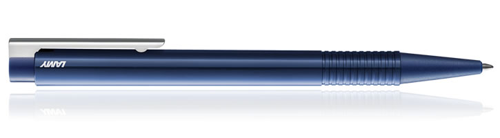 Lamy Logo Ballpoint Pens in Blue on Blue