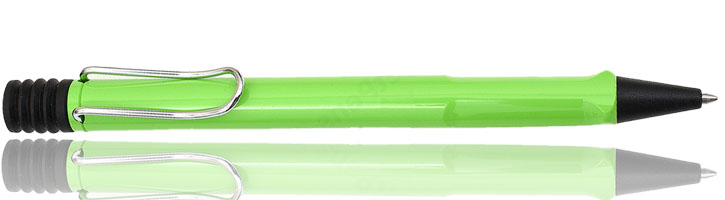 Green Lamy Safari Ballpoint Pens