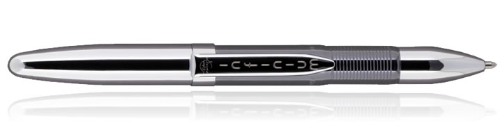 Black Titanium/Chrome - Blue Ink Fisher Space Pen Infinium Ballpoint Pens