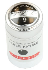 Perle Noire J Herbin Cartridge(6pk) Fountain Pen Ink