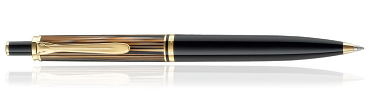 Pelikan Souveran K400 Tortoiseshell Brown Ballpoint Pens