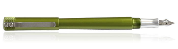 Karas Kustoms Fountain K Fountain Pens in Olive Green