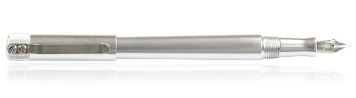 Karas Kustoms Fountain K Fountain Pens in Silver