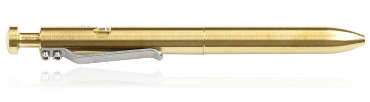 Karas Kustoms Bolt Ballpoint Pens in Brass