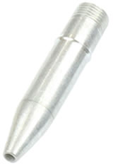 Karas Kustoms Render K Grip Pen Parts in Tumbled Raw Aluminum
