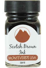 Scotch Brown Monteverde Bottled Ink(30ml) Fountain Pen Ink
