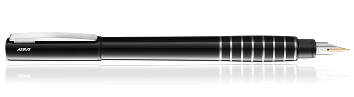 Black Lacquer Lamy Accent Fountain Pens