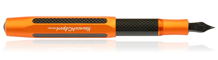 Kaweco AC Sport Fountain Pens in Orange