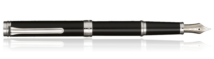 Sailor Barcarolle Fountain Pens in Black Matte / Silver