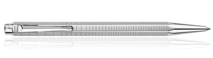 Caran d'Ache Ecridor Ballpoint Pens in Lignes Urbaines Palladium Coated