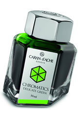Delicate Green Caran d'Ache Chromatics (50ml) Fountain Pen Ink