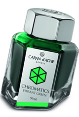 Vibrant Green Caran d'Ache Chromatics (50ml) Fountain Pen Ink