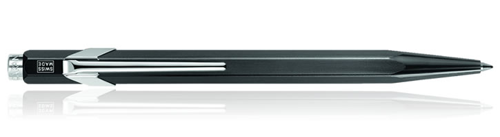 Black Caran d'Ache 849 Metal-X Ballpoint Pens