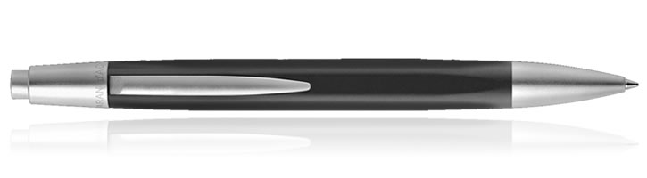 Caran d'Ache Alchemix Ballpoint Pens in Matte Black - Rubber Grip