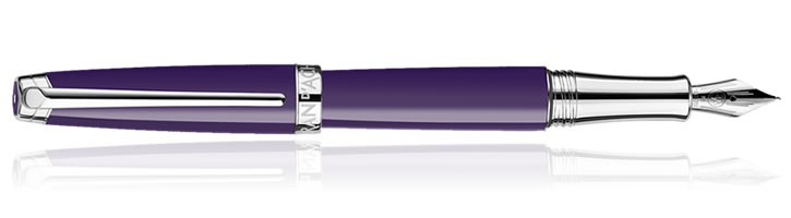 Caran d'Ache Leman Fountain Pens in Lilac