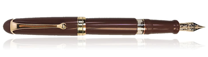 Aurora 88 Anniversary Fountain Pens in Brown