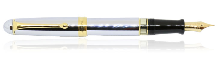 Aurora 88 Anniversary Fountain Pens in Metal - Silver