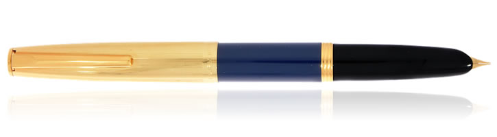 Aurora Vintage Duo-cart Fountain Pens in Dark Blue