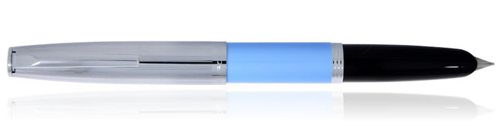 Aurora Vintage Duo-cart Fountain Pens in Light Blue