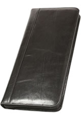 Black Aston Leather 40 Pen Pen Carrying Cases