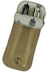 Desert Blue Dee Charles Designs Double Sleeve Pen Carrying Cases