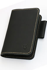 Dee Charles Designs Notebook Cover & Pen Carrying Cases in Midnight Gold with Pen Loop