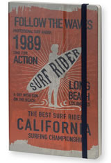 Stifflexible Vintage Surfing Small in Surf Rider Long Beach 1989 Orange