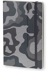Stifflexible Camouflage Medium Memo & Notebooks in Grigio Grey